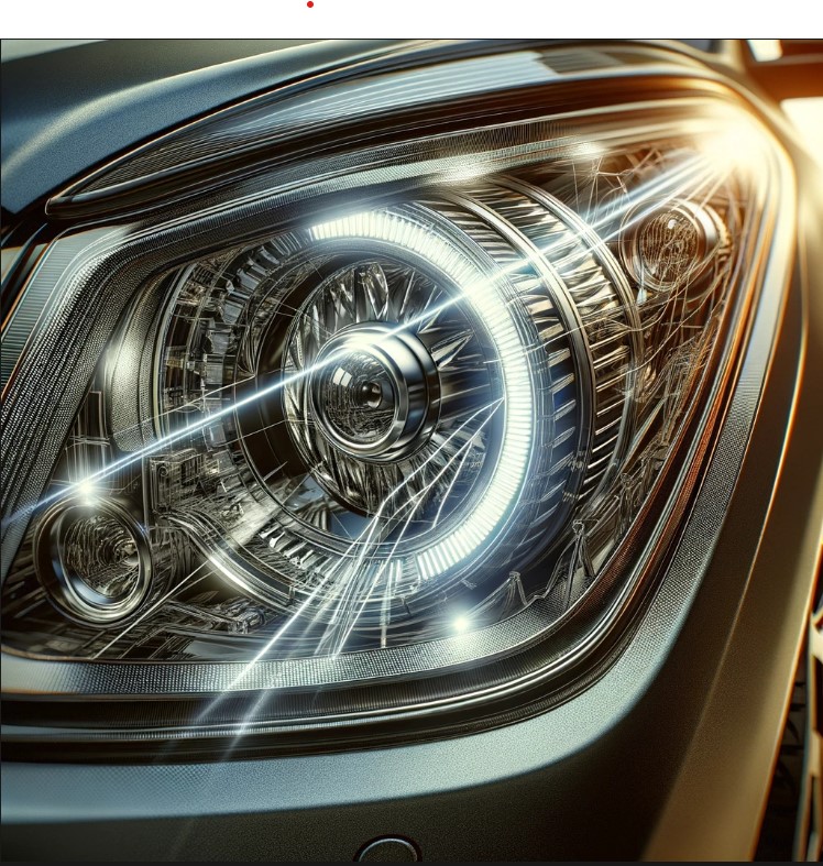 استخدام مواد PC وPMMA/ASA في إضاءة السيارات